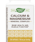 Nature'S Way Calcium & Magnesium Mineral Complex, 750 Mg Per Serving, 250 Capsules