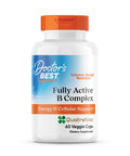 Doctor's Best Fully Active B-Complex with Quatrefolic 60 vcaps