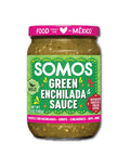 Somos, Enchilada Sauce Green, 12 Ounce