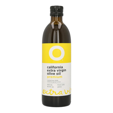 O Olive California Organic Extra Virgin Olive Oil Glass Bottle 25.4 Fl Oz