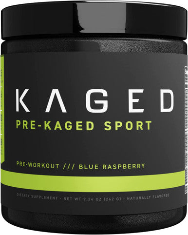 Kaged Muscle Pre Workout Powder Pre Kaged Sport Pre Workout for Men and Women Increase Energ Focus Hydration and Endurance Organic Caffeine Plant Based Citrulline(Blue Razz)