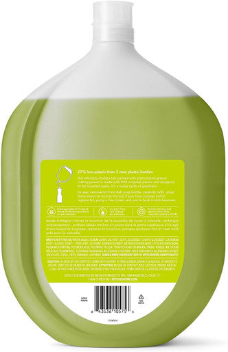 Method Dish Soap Refill Lime + Sea Salt Recylable Bottle Biodegradable Formula Tough on Grease 54 Fl Oz (Pack of 1)