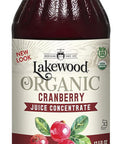 Lakewood Organic Cranberry Concentrate Juice 12.5 Oz
