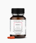 JSHealth Vitamins Iron+ Supplement For Energy Support - Iron Deficiency Pills With Vitamin C And Vitamin B12 - No Nausea Or Constipation - (30 Tablets)