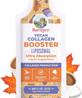 Maryruth Organics Collagen Booster Liposomal Sugar Liquid Collagen Booster With Vitamin C, E, Zinc, Copper & Silica Skin Care & Joint Support Vegan Non-Gmo Gluten 14 Servings