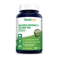 NusaPure Bacopa Leaf Monnieri Extract 20,000 mg 180 Tablets (Extract 20:1, Non-GMO & )
