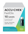 Accu Chek FastClix Diabetes Lancets for Diabetic Blood Glucose Testing (Pack of 102)