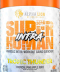 ALPHA LION Superhuman Intra Workout Powder for Men & Women, Amino Acids Drink, Muscle Recovery Supplement, BCAA Powder, Electrolytes & Hydration Mix (42 Servings, Tropical Pineapple Juice Flavor)