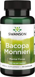 Swanson Bacopa Monnieri Extract Bacognize 250 Milligrams 90 Capsules