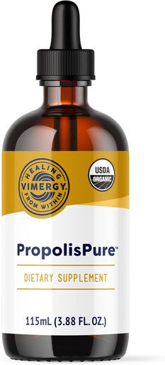 Vimergy Propolispure Supports Immune And Respiratory Health* Benefits Oral Health* Usda Certified Organic Kosher Paleo-Friendly Gluten-Free 115 Ml (57 Servings)