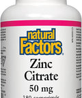 Zinc Citrate 50mg 180 Tablets