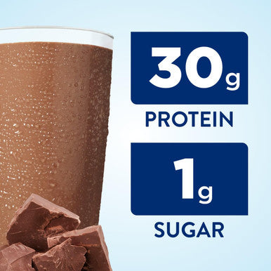 Ensure Max Protein Milk Chocolate Nutrition Shake 30G Protein 1G Sugar 4G Comfort Fiber Blend 12 Pack
