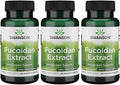 Swanson Maximum Strength Fucoidan Extract - Herbal Supplement Promoting Immune System Function - Natural Formula Supporting Overall Health - (60 Veggie Capsules 500mg Each) (3 Pack)