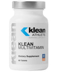 Klean Athlete Klean Multivitamin Essential Nutrients and Antioxidants for Optimal Health NSF Certified for Sport 60 Tablets