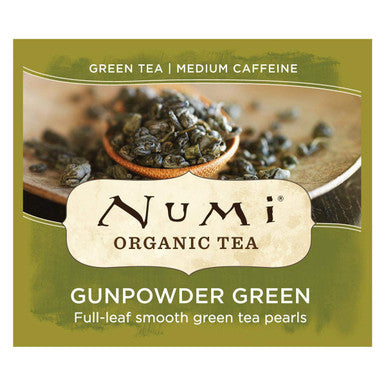 Numi Organic Teas And Teasans 1.27 Oz Gunpowder Green 18/box