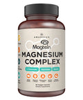 Amandean Magnesium L-Threonate Complex Magtein Glycinate Malate Supplement 90 Veggie Capsules High Absorption Bisglycinate Chelate + DiMagnesium Malate. Brain Health Memory, Focus Sleep Calm*.