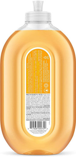 Method Hardwood Floor Cleaner Squirt + Mop Bottle Ginger Yuzu For Sealed Hardwood and Laminate Floors 25 Fl Oz (Pack of 2)