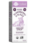 Garden of Life Elderberry Immune Support for Kids with Zinc, Vitamin C - mykind Organics Kids Elderberry & Sleep Immune Syrup Liquid, Bedtime Herbs for Children, No Alcohol, No Added Sugar, 3.92 fl oz