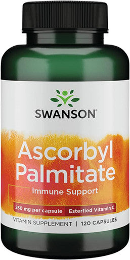 Swanson Ascorbyl Palmitate 250 Milligrams 120 Capsules