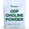Purisure Cdp Choline Powder 10G Cdp Choline Supplements That Support Attention Focus And Energy Citicoline Powder For Cognitive Function Increases Motivation And Productivity 40 Servings