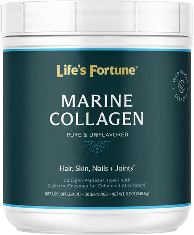 Lewis Labs Premium Marine Collagen Peptides Types 1 3 Wild Caught Hydrolyzed Fish Collagen for Maximum Absorption Benefits Keto Amino Acid Protein Powder for Hair Nail Skin Joint Health