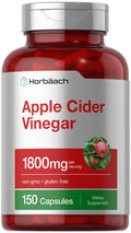 Horbaach Apple Cider Vinegar Capsules 1800Mg