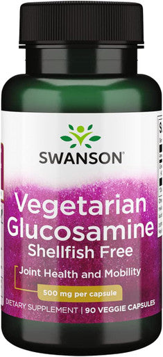 Swanson Vegetarian Glucosamine - Shellfish 500 Milligrams 90 Veg Capsules
