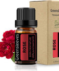 GREENSLEEVES Rose Essential Oil 100% Pure Organic Aromatherapy Diffuser Oils 10ml