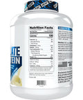 Evlution Nutrition 100% Isolate, Whey Isolate Protein Powder, 25 G of Fast Absorbing Protein, No Added, Low-Carb, Gluten-Free (Vanilla Ice Cream, 5 LB)