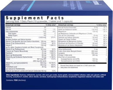 Orthomol Vital M & Vital F Powder and Tablets Vitamins and Nutrients for Men's and Women's Health 30-Day Supply