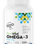 Plantvital Bundle Wellness Essentials: Pure Norwegian Omega 3 Fish Oil 120 Capsules, And Wholefood Multivitamin 90 Capsules With 56 Superfoods For Your Daily Nutrients Needs.