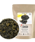 Fullchea - Milk Oolong Tea - Oolong Tea Loose Leaf - Taiwan High Mountain Tea Jin Xuan Milk Oolong - Naturally Milky and Silky Aroma - Health Tea - 8oz / 226g