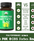 Peak Performance Raw Whole Food Vegan Supplement Plus 25+
