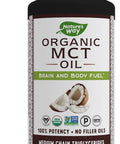 Nature'S Way Mct Oil, Brain And Body Fuel From Coconuts*; Keto Paleo Certified, Organic, Gluten Free, Non-Gmo Project Verified, 30 Fl. Oz.