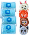 Icewraps 5 X7 Gel Ice Packs For Injuries - Reusable And Kids Ice Packs For Boo Boos | Soft Ice Pack For Neck Shoulder And Knee | Gel Bead Ice Packs For Kids | Flexible Gel Compress Ice Packs