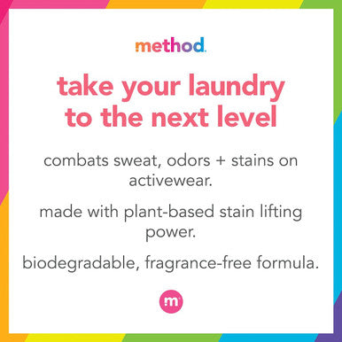 Method Laundry Booster Sport 28.2 ounces 2 pack Packaging May Vary