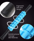 Massage Roller, Muscle Roller Stick, Therapy Roller Stick For Legs, Calf, Thigh, Lipo Roller For Relief Muscles, Deep Tissue Massage Rolling Pin For Trigger Points, Help Sore Muscle Recovery