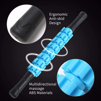 Massage Roller, Muscle Roller Stick, Therapy Roller Stick For Legs, Calf, Thigh, Lipo Roller For Relief Muscles, Deep Tissue Massage Rolling Pin For Trigger Points, Help Sore Muscle Recovery