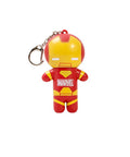 Lip Smacker Marvel Iron Man Superhero Flavored Lip Balm Keychain Billionaire Punch 0.14 Ounce