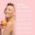 LilyAna Naturals C Plus Vitamin C Eye Cream 1 Oz and Vitamin C Serum 1 Oz Bundle AntiAging Cream for your Eyes and Face Serum with Hyaluronic Acid and Vitamin E Reduces Age Spots and Sun Damage