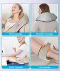 Neck Massager With Heat Shiatsu Back Massager For Pain Relief Deep Tissue Electric Shoulder Massager,Great Gifts For Women Men Mom Dad Mothers Fathers Day Birthday Christmas Gift
