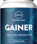 MRM Nutrition Gainer Protein with Probiotics + Postbiotics | Chocolate Flavored | 25g Protein |Whey Concentrate + Isolate + micellar Casein|Slow + Fast digesting| with Digestive enzymes |18 Servings