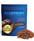 Blueprint Bryan Johnson Non Dairy Cocoa Powder - 7.5% Flavanols, 100% Pure Cocoa, Low Fat Unsweetened Cocoa, Undutched, Keto Friendly, Great for Baking & Cooking, Tested for Heavy Metals (12 Ounces)