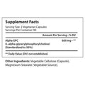 LongLifeNutri Alpha Gpc Choline Supplement 300Mg - 180 Vegetarian Capsules | Made In Usa | Cognitive Enhancer Nootropic | Supports Memory & Brain Function | Boosts Focus & Mood | 300 Mg Pure Powder Pills Complex