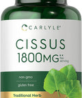 Carlyle Cissus Quadrangularis 1800Mg | 200 Capsules | Traditional Herb Extract Supplement | Non-Gmo And Gluten Free Formula