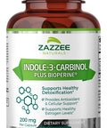Zazzee High Absorption Indole-3-Carbinol (I3C), 200 Mg Per Capsule, 120 Vegan Capsules, 4 Month Supply, 5 Mg Bioperine For Enhanc