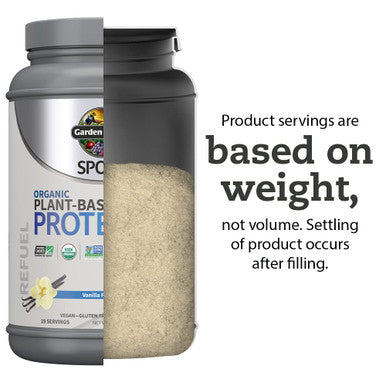 Garden of Life - Sport Organic Plant-Based Protein Vanilla 28.4 Oz.
