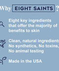 Eight Saints High Society Botanical Face Oil Natural and Organic Anti Aging Facial Oil with Marula Oil Vitamin E and Neroli Oil 1 Ounce