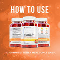 Vitauthority Vitamin D3 Gummies Best Tasting Vitamin D D3 Gummy Vitamins 60 Chews
