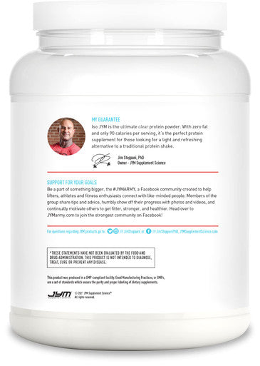 JYM Supplement Science ISO 20 Servings - Bombsicle